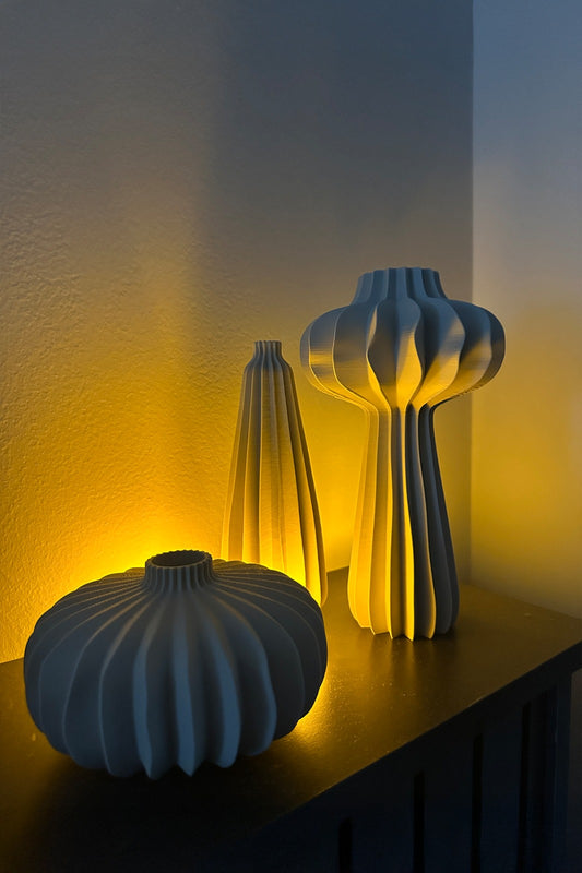 Amorf Vazo Seti 3’lü