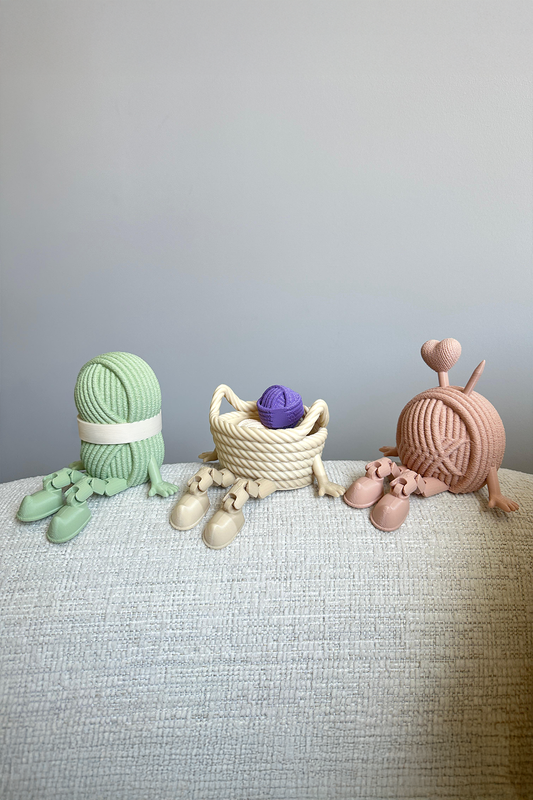 Sevimli Örgü Seti Biblo