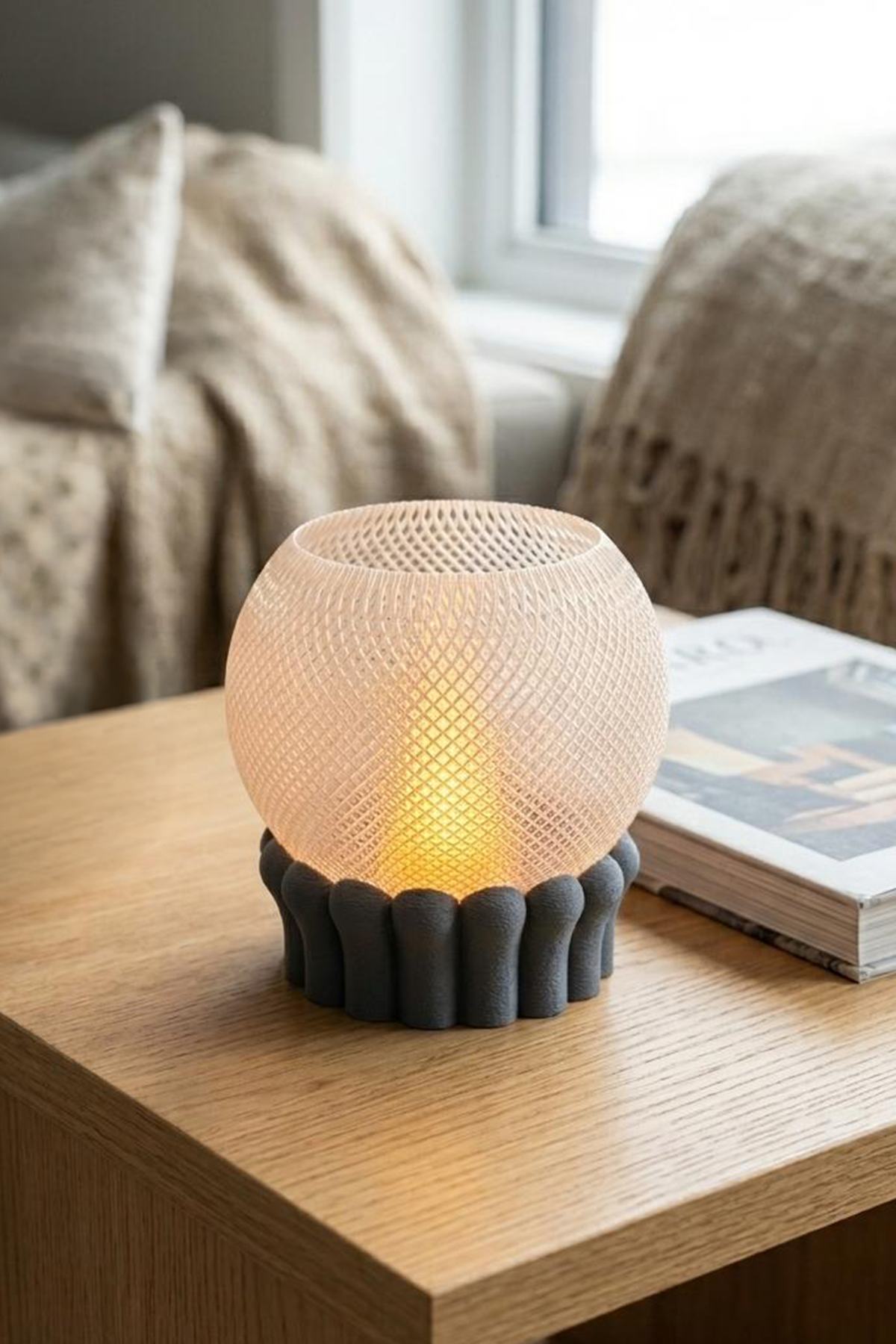 Bubble Dekoratif Tealight Mumluk