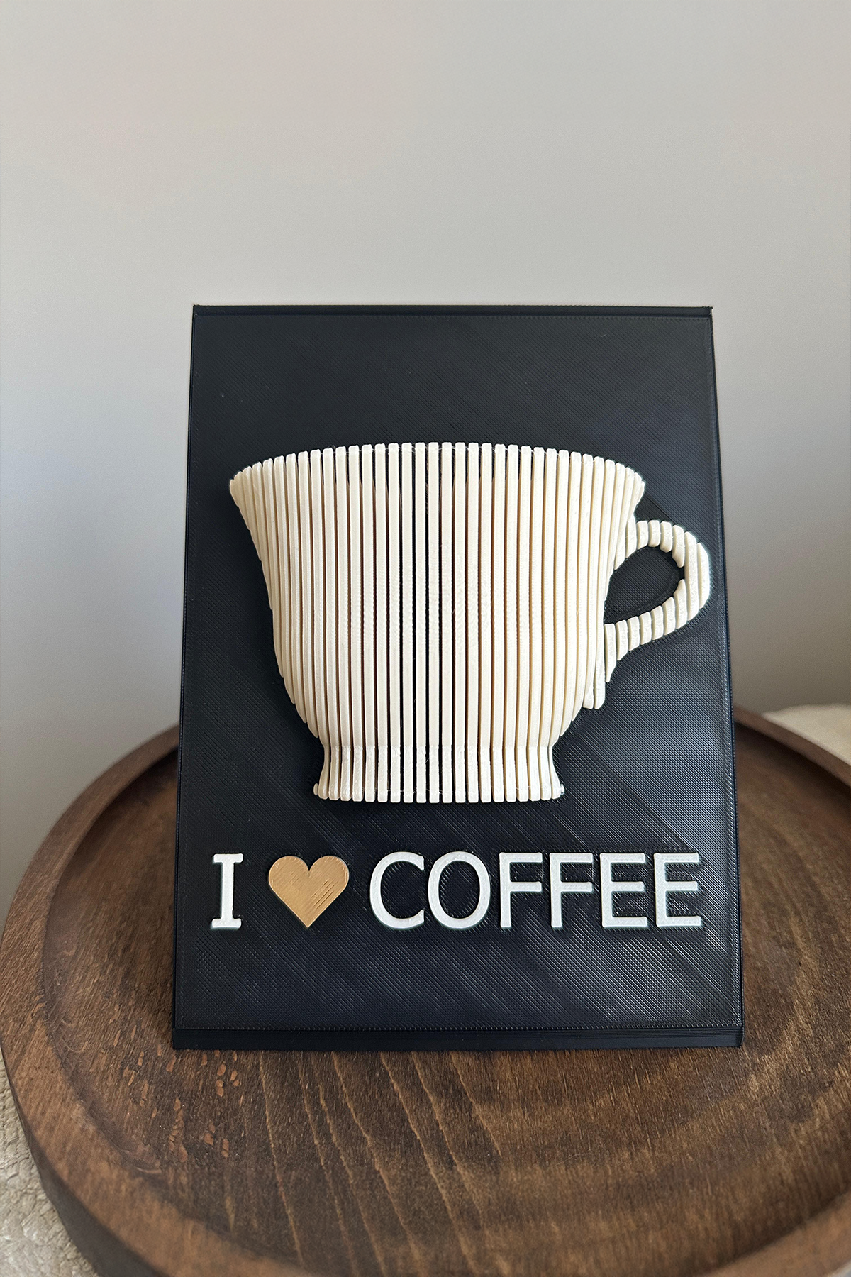 I Love Coffee Bardak Raf Süsü