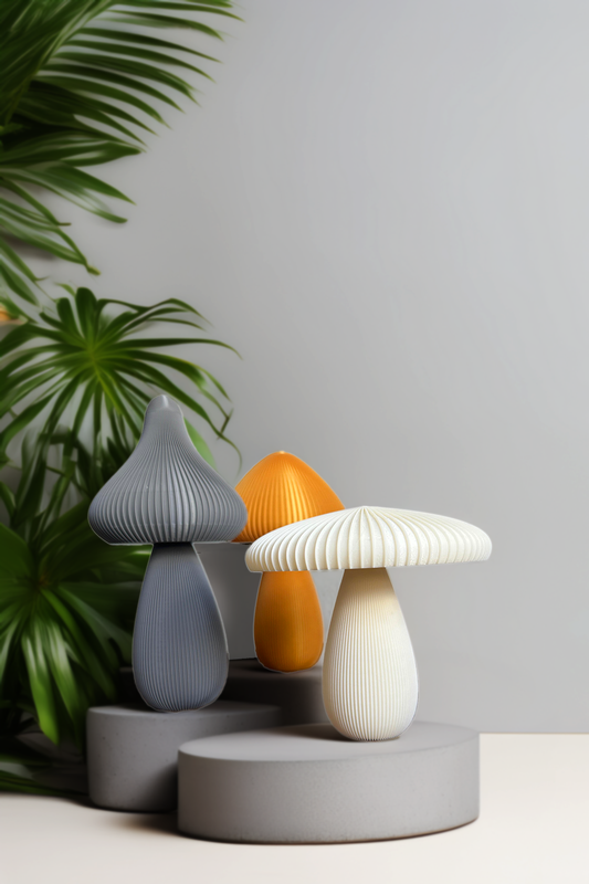 Çizgili Mantar Biblo Seti