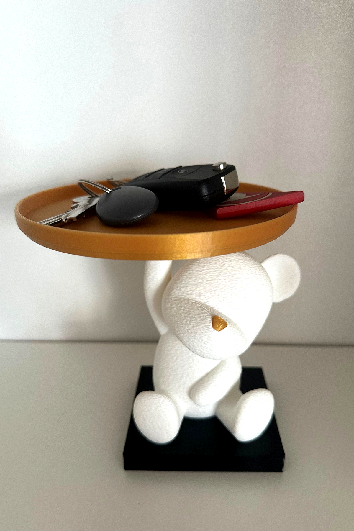 Tabak Tutan Mini Sevimli Ayıcık