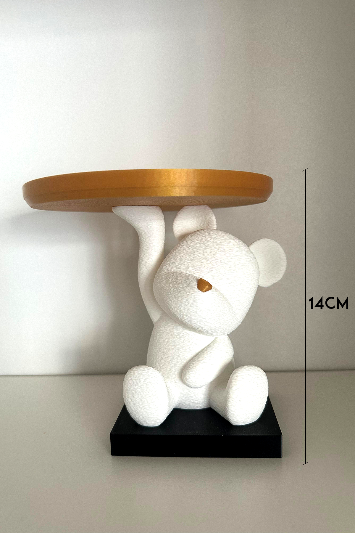 Tabak Tutan Mini Sevimli Ayıcık