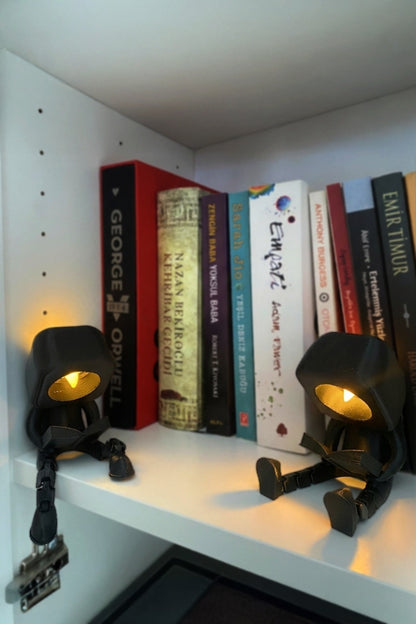 Kitap Okuyan Led Kafa 2’li
