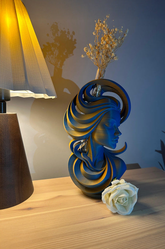 Merkür Cam Tüplü Vazo