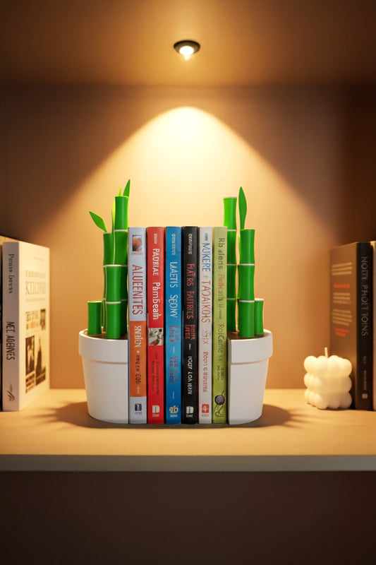 Bambu Kitap Tutucu