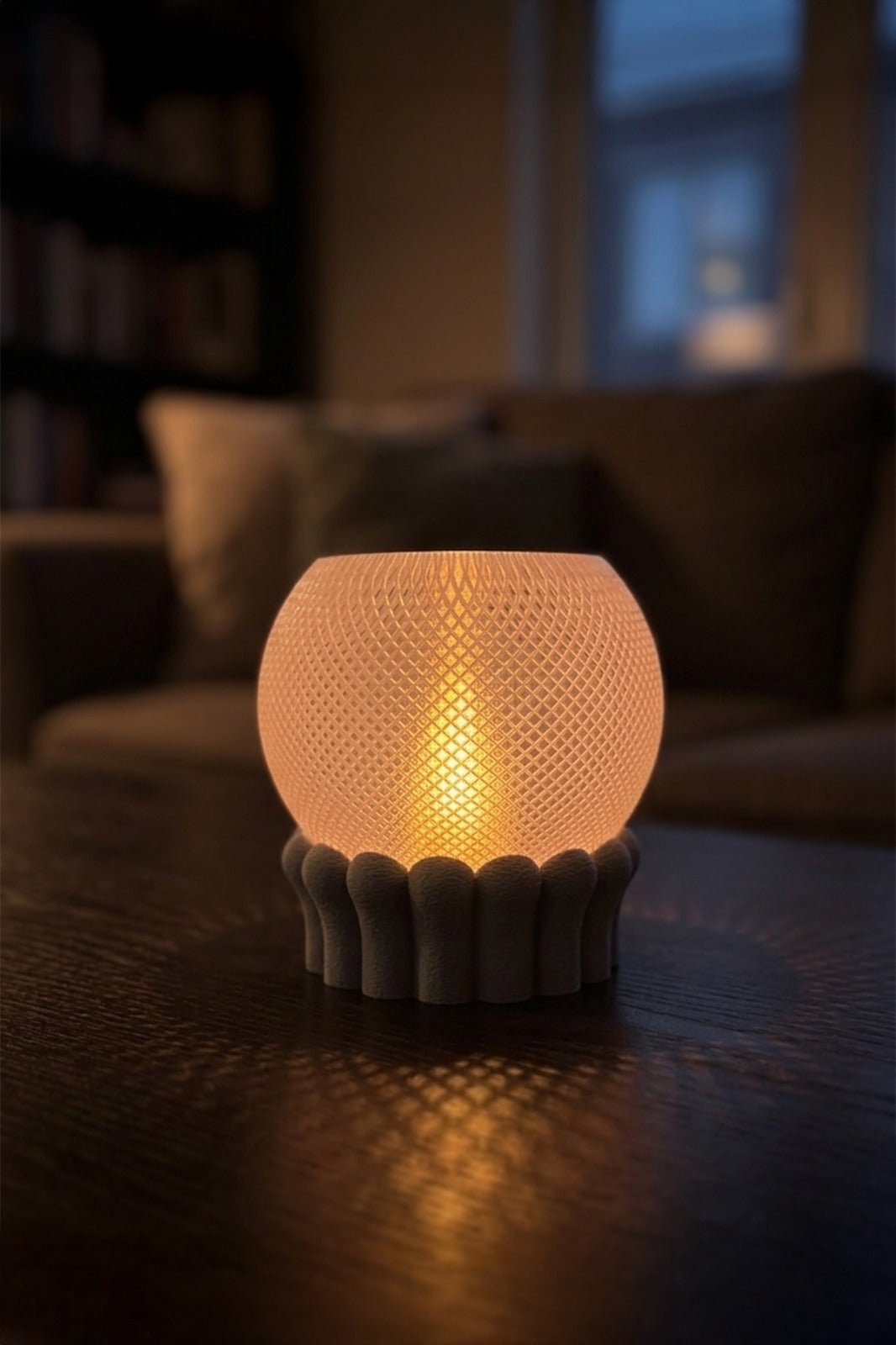 Bubble Dekoratif Tealight Mumluk