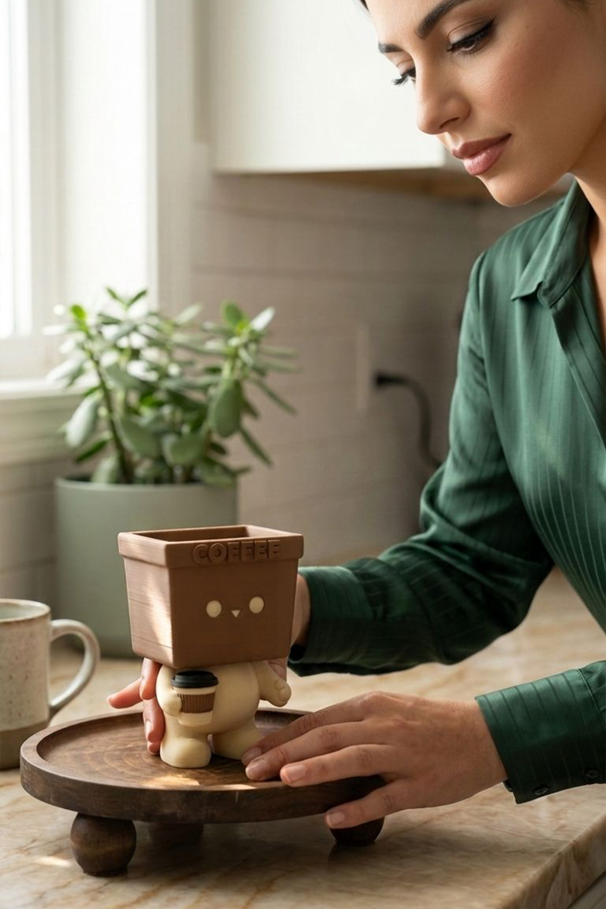 Coffee Buddy - Take Away (Büyük Boy 13cm)