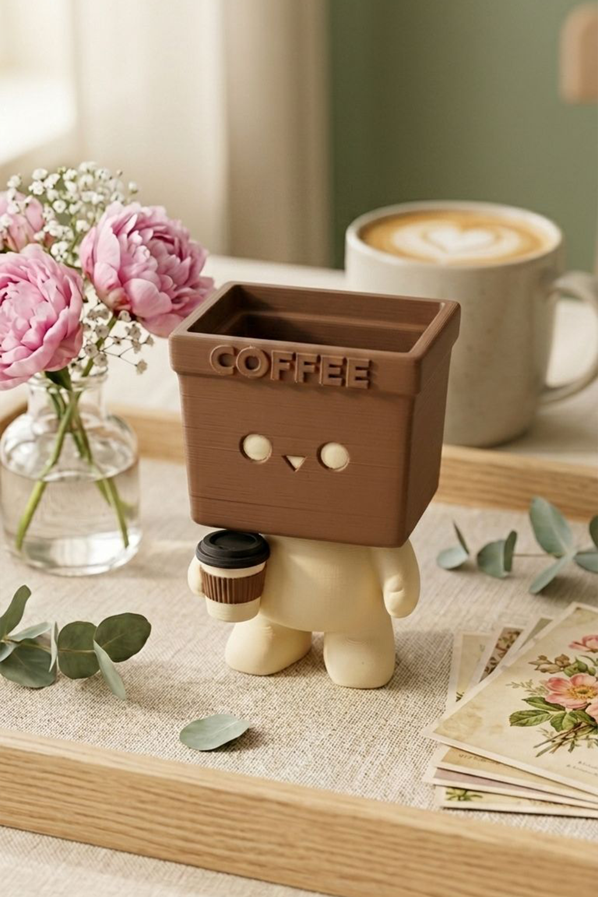 Coffee Buddy - Take Away (Büyük Boy 13cm)