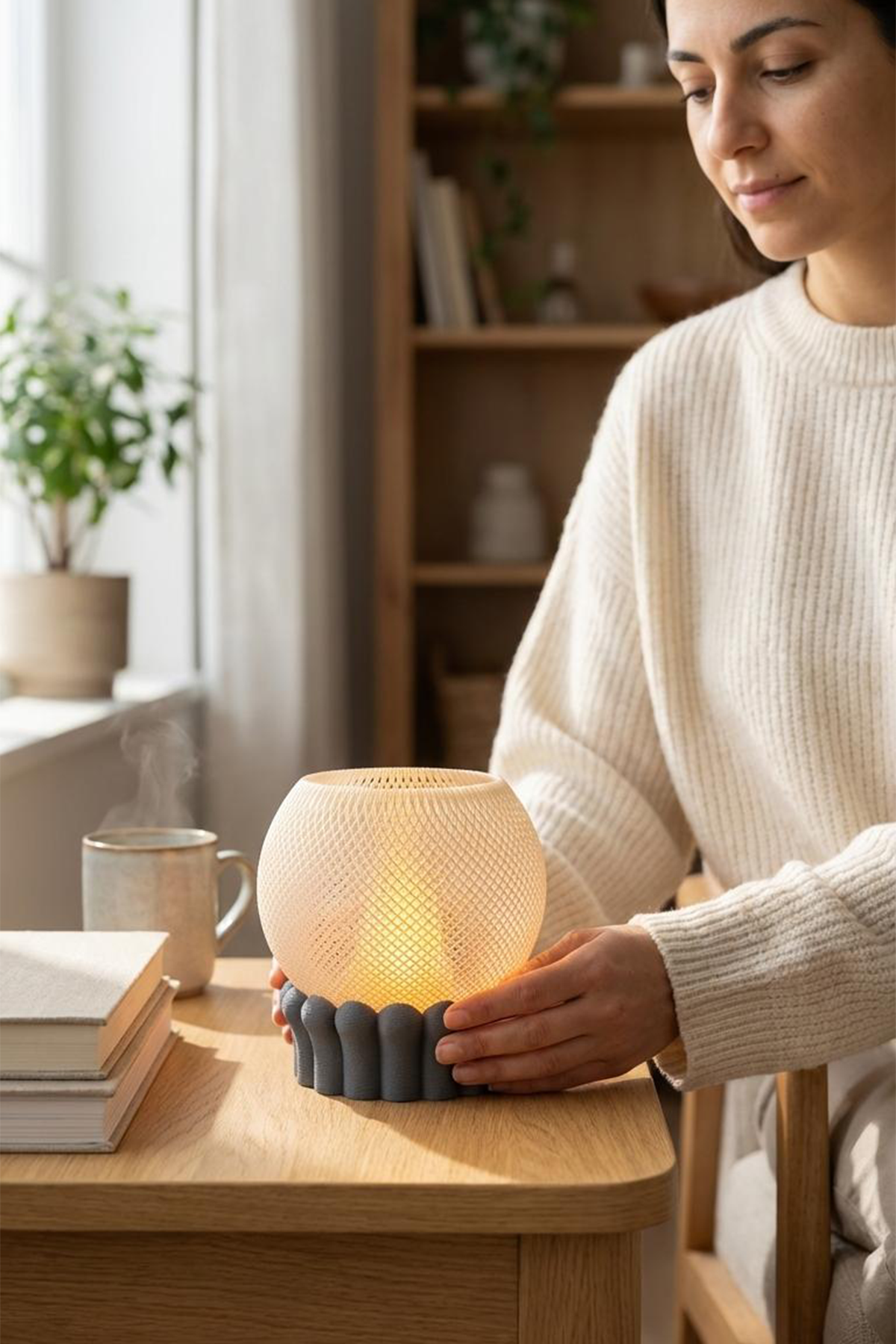Bubble Dekoratif Tealight Mumluk