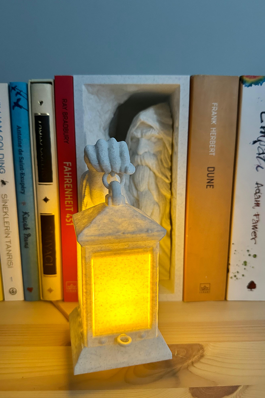 Gizemli Adam Kitap Tutucu