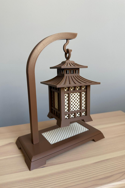 Dekoratif Işıklı Fener Biblo Seti 2li