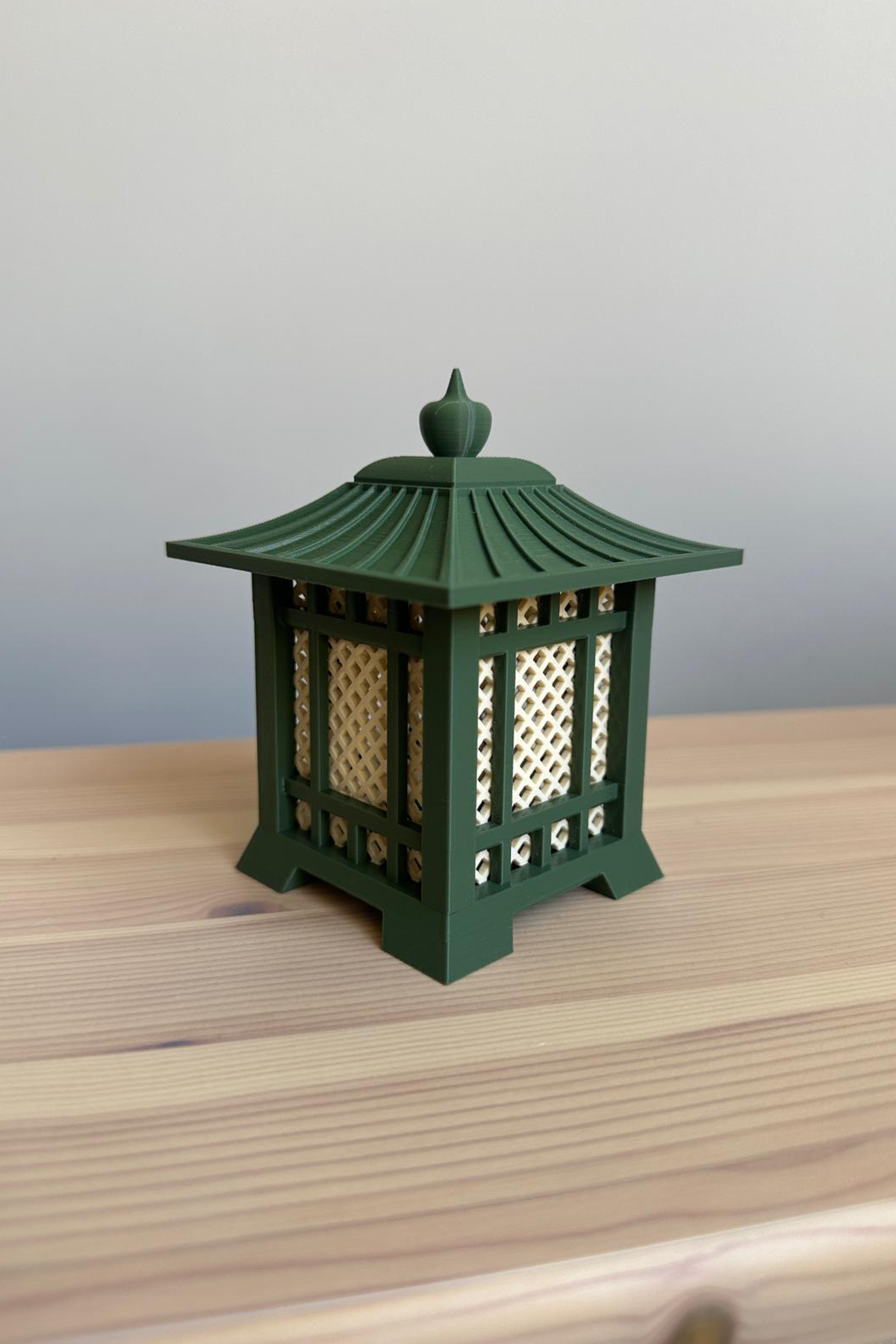 Dekoratif Işıklı Fener Biblo Seti 2li