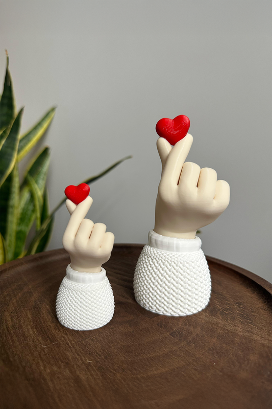 Korean Heart 2li Biblo Seti