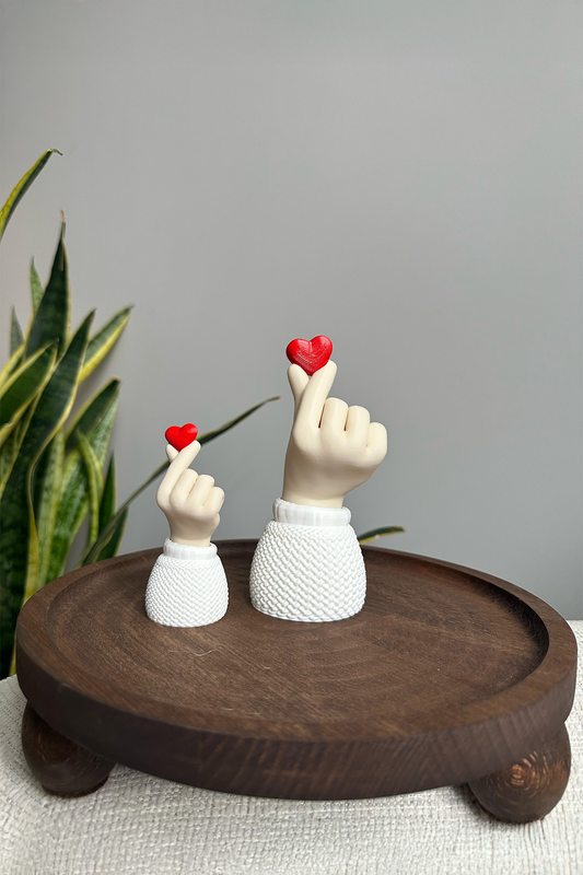 Korean Heart 2li Biblo Seti